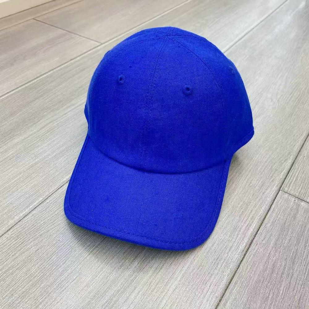 Lightweight Linen Baseball Cap Cozy Fit Outdoor Sun Hat Breathable Sun Visor Hat Casual Daily Wear