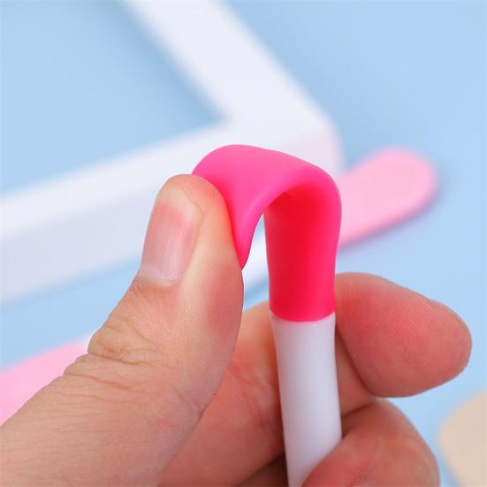 Silicone Face Mask Brush Dual-Ended Mask Spatula Soft Mud Mask Applicator for Creams Clay Masks DIY Skincare Tools for Sensitive Skin