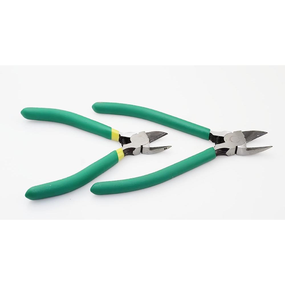 CR-V Plastic Pliers 5/6inch Jewelry Electrical Wire Cable Cutters Cutting Side Snips Hand Tools Electrician Tool