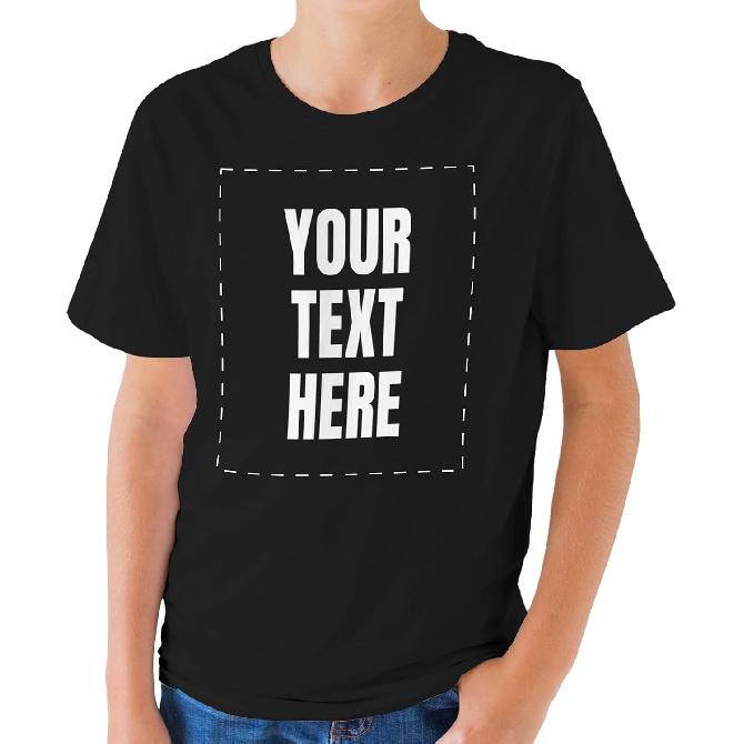 GotPrint Custom Shirt for Men, Women, Add Your Own Text Personalized T Shirts, Customizable Shirt Front/Back Soft Graphic Tee