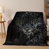 Leopard Gepard Bestie Tier Flanelldecke Weiche Warme Decke Überwurfdecke für Schlafzimmer Wohnzimmer Bett Reise Camping Picknick