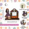 Spirit Of Day Of The Dead Wooden Picture Frame With Handcrafted Design For Memorials And Decor