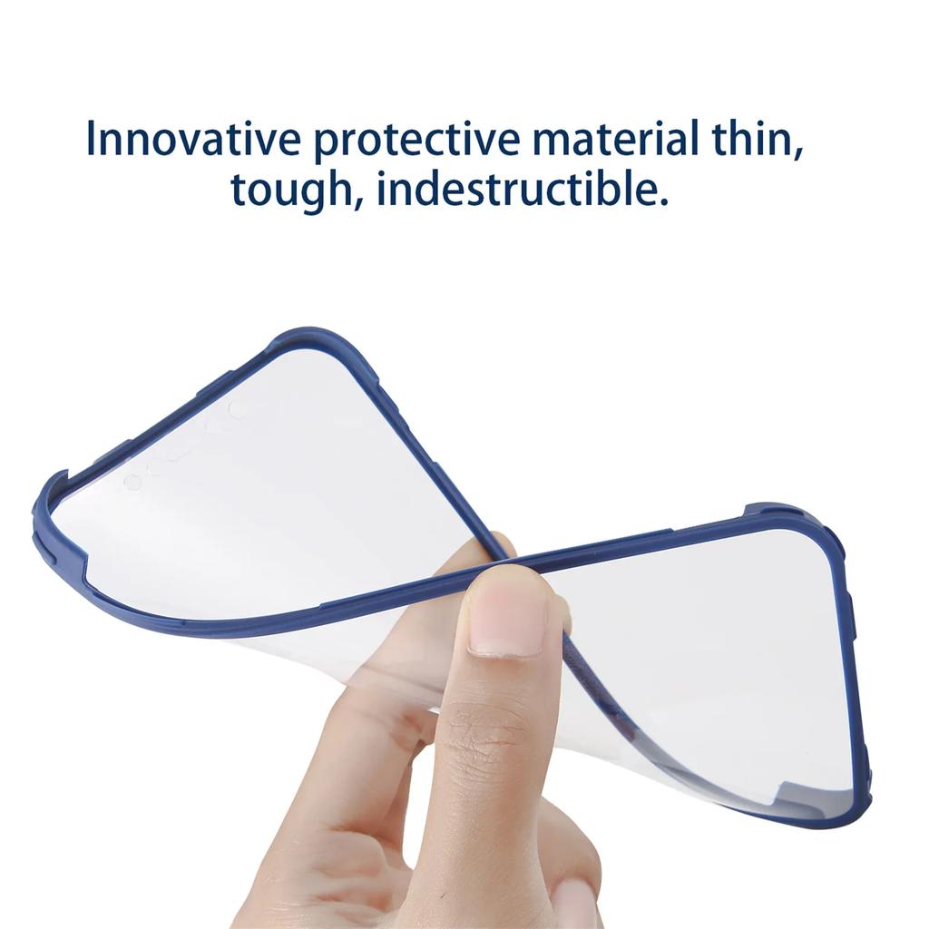 3IN1 360° Full Coverage Shockproof Phone Case For iPhone 16E 16 Plus 15 13 12 14 11 Pro Max Tempered HD Rugged Protect Cover