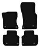 BASIC Black Velour Floor Mats For: Jaguar XF X260 Sedan, Station Wagon (2016-)