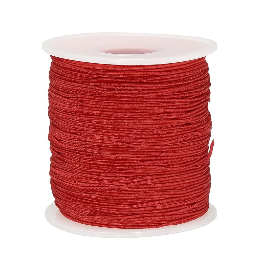 Uxcell Elastic Cord Stretchy String 0.8mm 109 Yards for Crafts Jewelry Making Bracelets Necklaces Beading DIY
