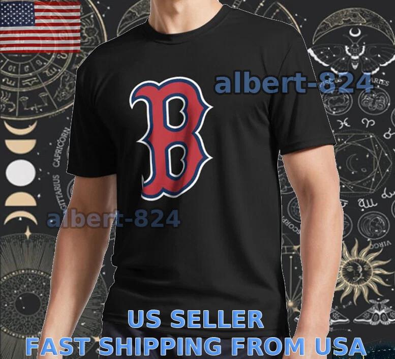 

NEW SHIRT RED-SOX LOGO T shirt FUNNY AMERICAN SIZE S TO 5XL M
