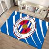 Reading Football Club Logo Rug Non-slip Rug Suitable for Living Room and Bedroom Sofas.