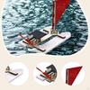 DIY Solar Power Generation Kit Boat Science Toy Wooden Sturdy Learning Stem Toys Hand