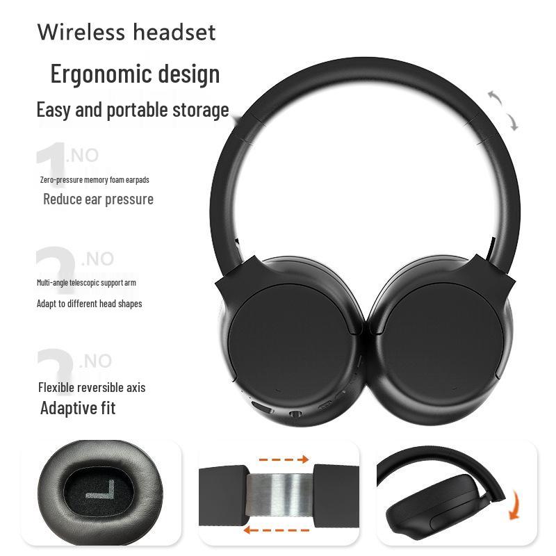Universelle Bluetooth Over-Ear Noise-Cancelling Kopfhörer: Lange Akkulaufzeit, Hochwertiger Audio