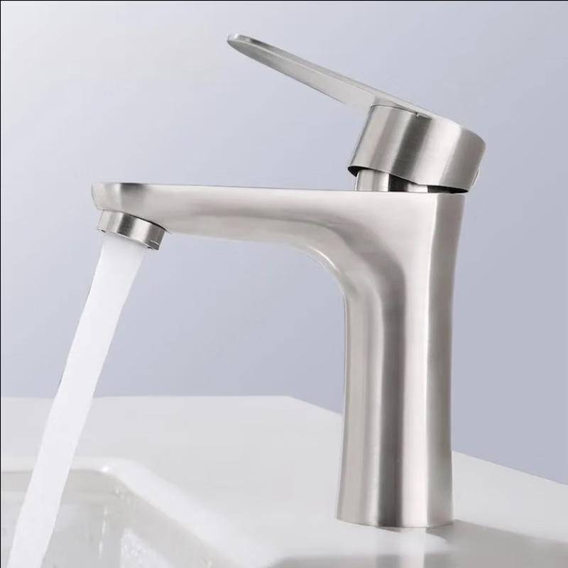Oein 304 Stainless Steel Single Cold Basin Faucet