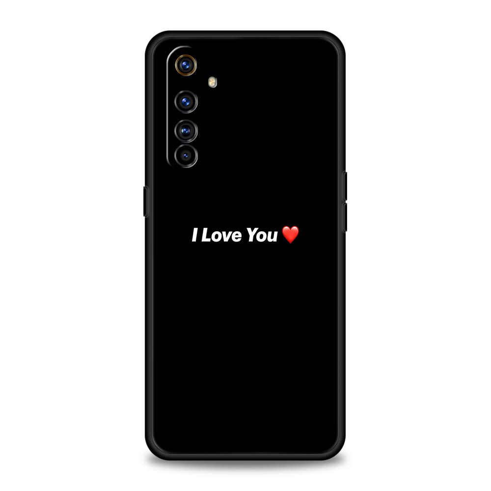 Ich liebe dich Rosa Herz Handyhülle Für Realme 12 11 10 9 8 5G 7 6 GT5 GT3 GT2 Pro Plus C21 C11 C25 C35 GT Neo 2 3 3T 5 Weiche Hülle