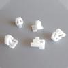 50Pcs White Nylon Car Body Side Molding Clips Retainers Fit for Honda Civic CR-V Pilot Odyssey Auveco A20783 75305S0A003