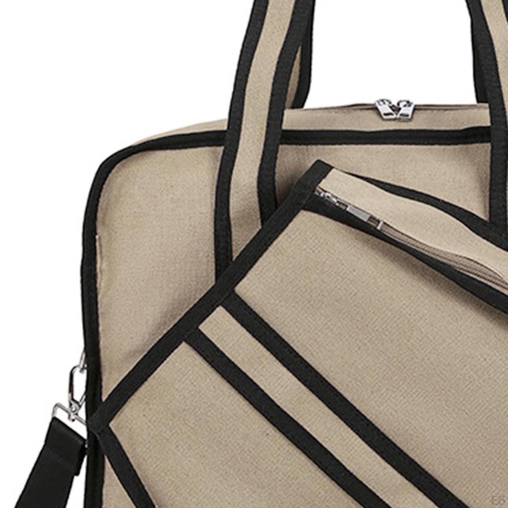 Tennis Bag Badminton Racket Sports Professional Fitness Beginners Outdoor with Zipper Large