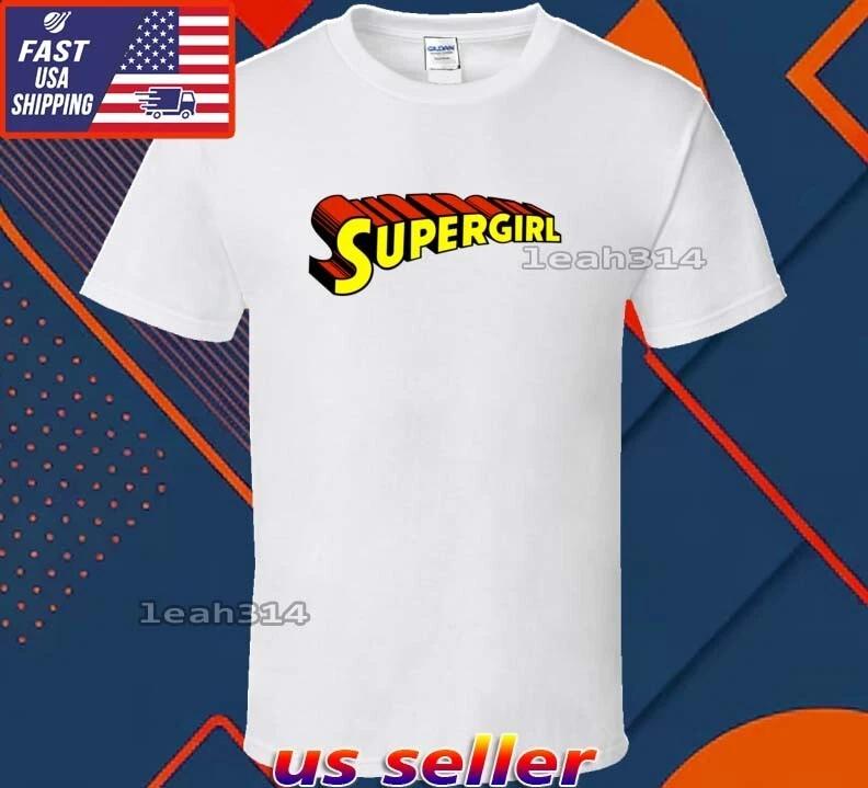 New Shirt SuperGirl Logo T-Shirt Funny American Usa Unisex Size S-5XL S