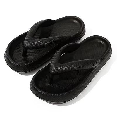 Nové letní pánské pantofle plážové žabky sandály na silné platformě pánská ležérní obuv koupelová protiskluzová pánské žabky zapatos