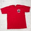 Vintage T Shirt Mens XL Red Graphic Print 00s Military USA