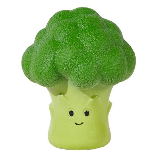 Squeaky Vegetable Dog Toy Broccoli Ginger Shape Dog Chew Toy Latex Interactive Puppy Teething Toy for Small Medium Dogs