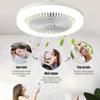 Ceiling Fan Lamp With Aroma Bedroom Living Home Ceiling fan Lamp E27 Screw LED Fan Light Remote Control All-in-one Lamp With fan
