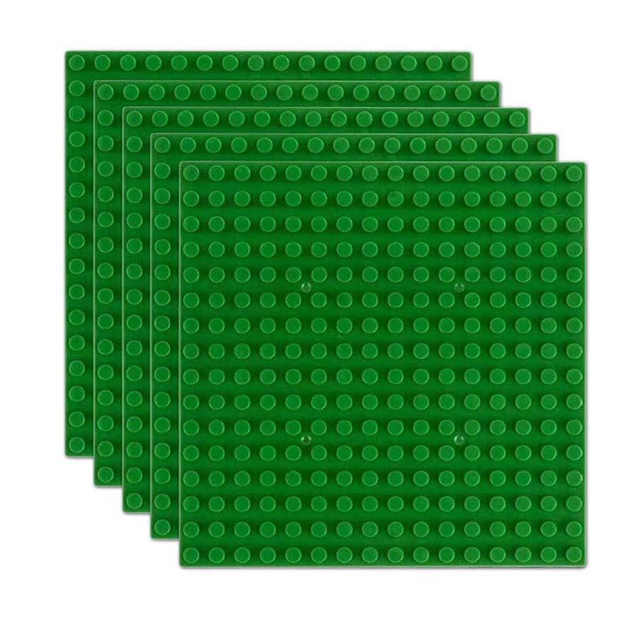 Perfect for building playing and displaying your brick creations ideal for natural grass landscapes. 5 pieces 16x16.