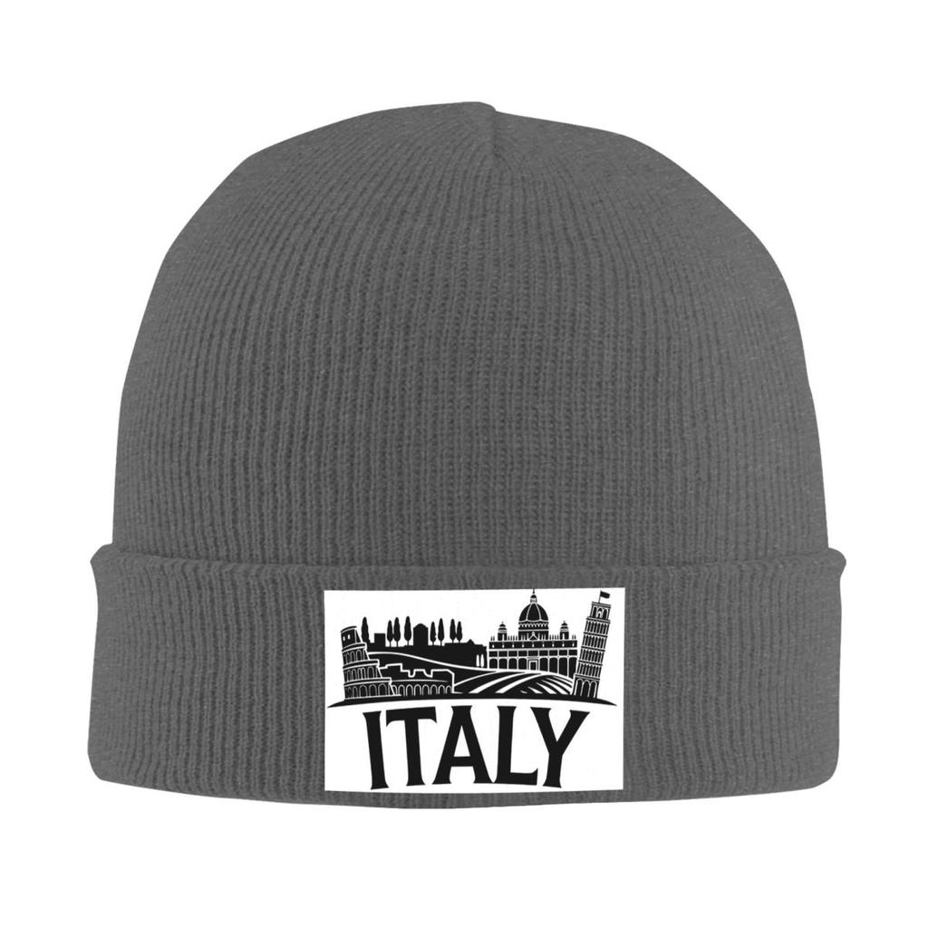 Cappello in Maglia Caldo Italia Moda Berretto Autunno Inverno Cappellini da Esterno per Adulti Unisex