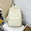 Schoolbag Japanese ins Large Capacity Simple Lightweight Casual Versatile School Bag Fourth and Sixth Grades Middle and High School Students Backpack