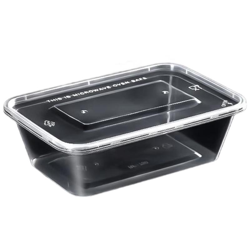 JOYUKE Disposable Rectangular Microwavable Food Containers