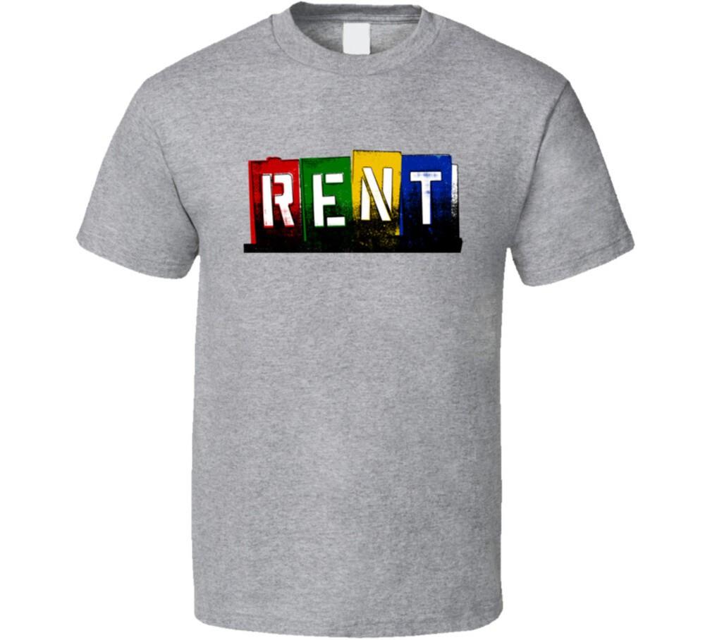 

Rent Movie Tee Cool Classic Musical Broadway T Shirt Unisex T-Shirt S