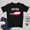 More Design Austria Flag Austrian Unisex Tshirt Tees Tshirt Oneck T Shirts Unisex Boys Clothing 100 Cotton