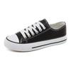 Herren- und Damen-Canvas-Damen-Schuhe Studenten-Paar Low-Top Herrenschuhe Casual Übergröße vulkanisierter Gummi einfarbig Board-Schuhe