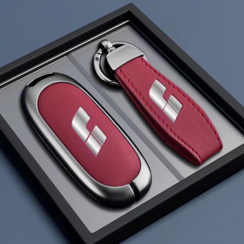 Ideal L6 to L9 Car Key Case: Premium Metal Protective Shell for Men and Women