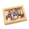 Seven-Color Gravel Necklace: Resin-Encapsulated Natural Stone Pendant N756