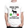 Male Mein Esel Ruft An Maultier Landwirt T Shirt Streetwear Short Sleeves 100 Cotton Colthing Leisure Design Graphic Tees Shirt