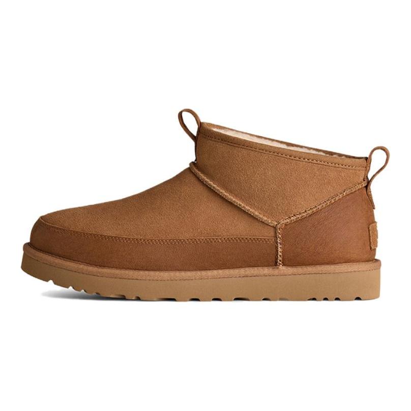 UGG Classic Ultra Mini Pánské Kozačky Kaštanové 1174581-CHE