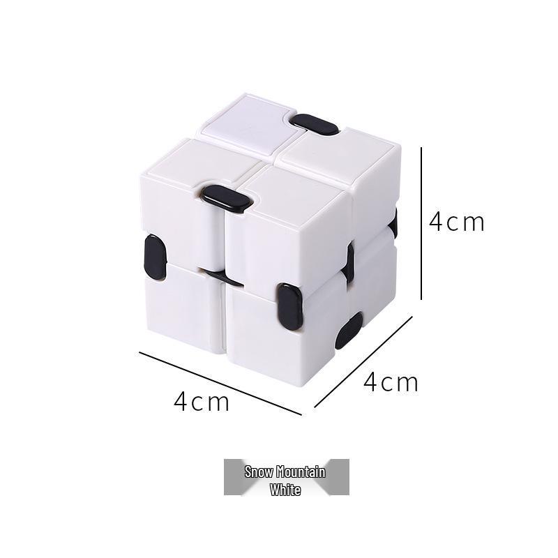Unlimited Magic Cube Puzzle: Anti-Stress Transformable Finger Toy