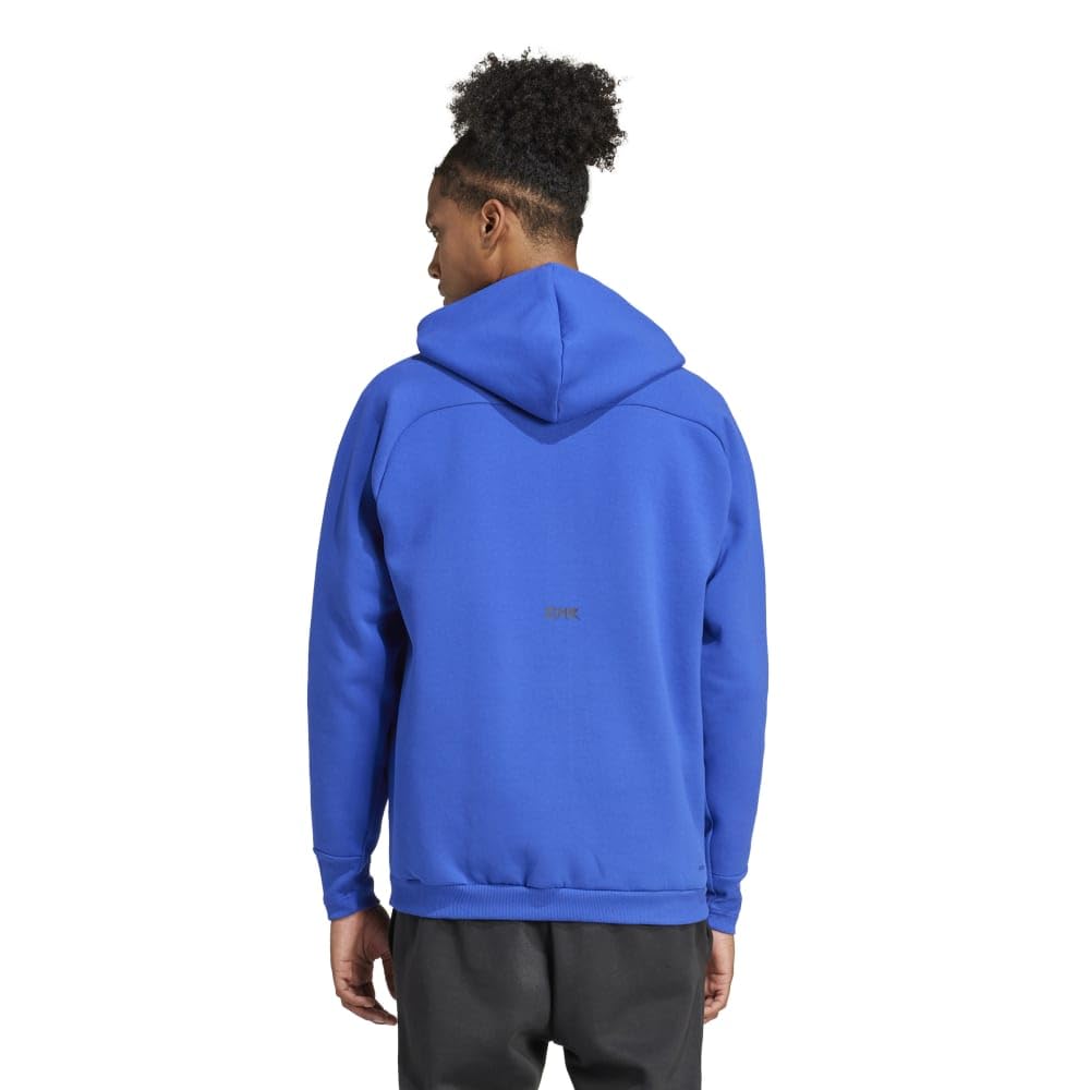 Adidas Premium Hooded Track Jacket IKU93 Blue Z.N.E. Full-Zip Men's Semi-Silent (IR5228) J/L