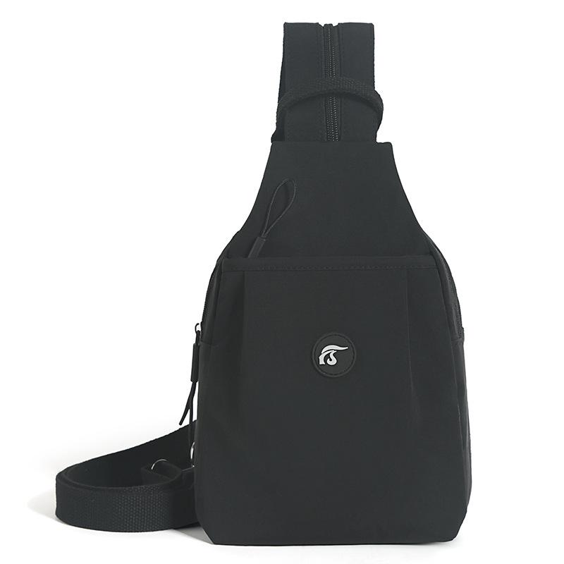 Women's Lightweight Nylon Crossbody Chest Bag - Versatile, Casual Travel Backpack for Moms