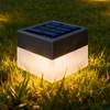 Solar Post Cover Light Waterproof No-Wiring Lantern Outside Lamp Post Light Solar-Powered For Terrace Road Gate Garden Balcony