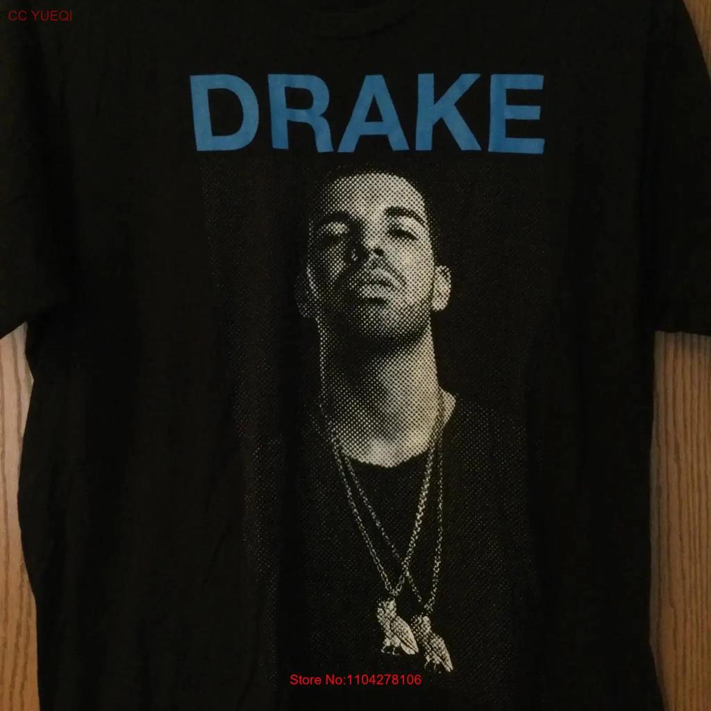 Drake Would You Like A Tour Nwts 2013 Black T Shirt 2 Sided Xl Vintage Stylish Homme Unisex Soft Graphic