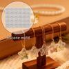 Reusable Silicone Jewelry Mold with Letter Star Shape Handmade Pendant Moulds for Making Charm Pendants Crafting