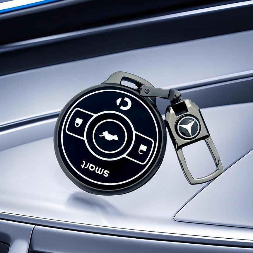 Mercedes-Benz Schlüsselabdeckung: Zinklegierung Silikon für A-Klasse, C-Klasse, E-Klasse