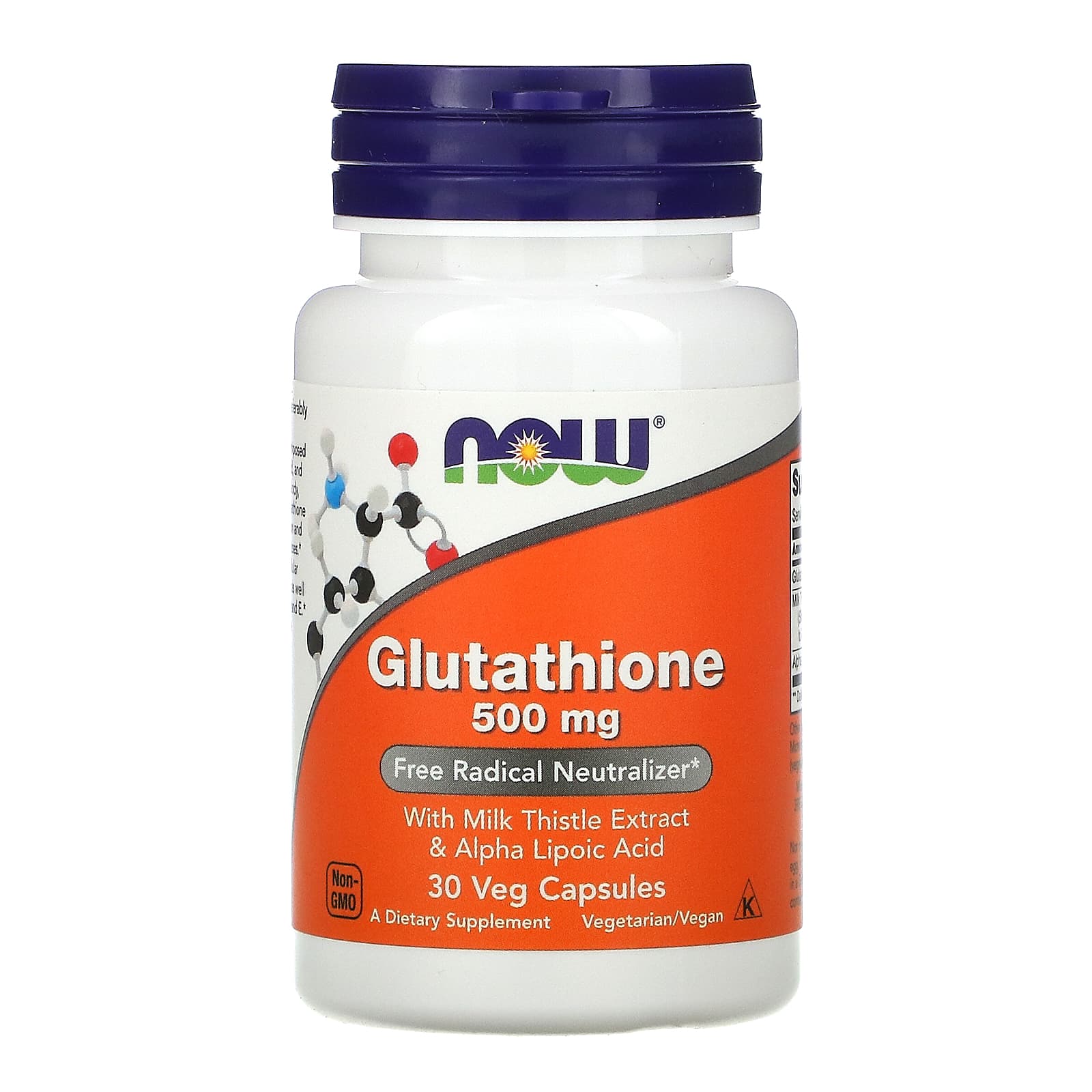 

Glutathione, 500Mg, 30 Veggie Caps