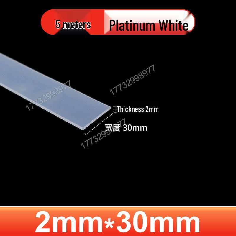 High-Temperature Resistant Transparent Silicone Rubber Sealing Strip