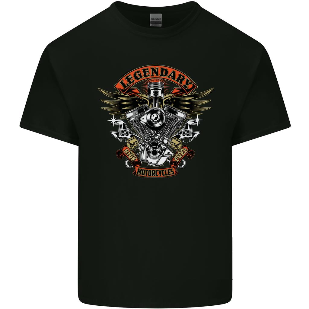 Legendary Motorcycles Motorbike Biker Unisexs Light Cotton TShirt