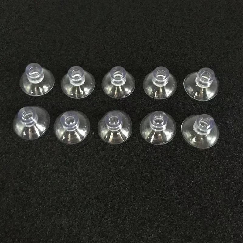 

10Pcs Transparent Black Aquarium Suction Cup Air Tube Holder Sucker for Fish Tank Pump Oxygen Air Tube Fixing Clip Accessories Dia. 2.5cm прозрачный