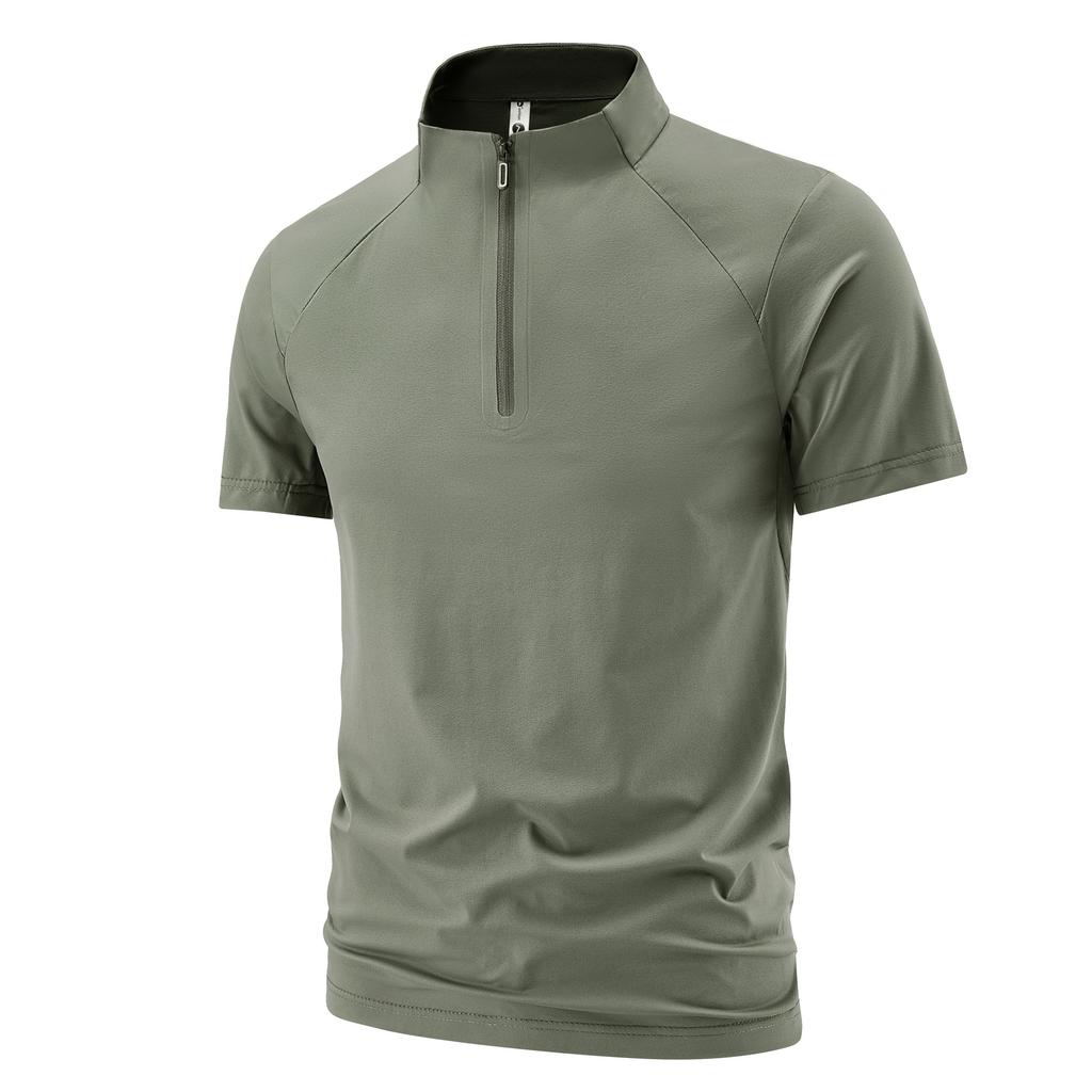 Sports T-shirt For Men In Summer, Ice Silk Short Sleeved, Oversized Ice Silk, Running, Fitness Thin, Half Sleeved