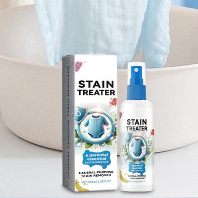 Effective Stain Remover Fabric Stain Remover Spray Stain Yellow Removal Dust Bleached Decontamination Treater Spray 100ml