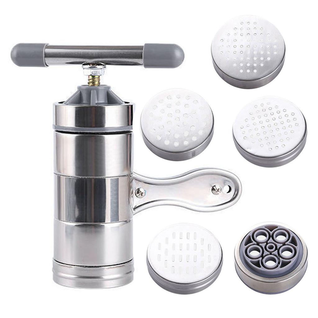 5 forem Nerezový ruční výrobník těstovin Ruční lis na těsto Stroj na výrobu těstovin Pro čerstvé domácí lasagne nudle