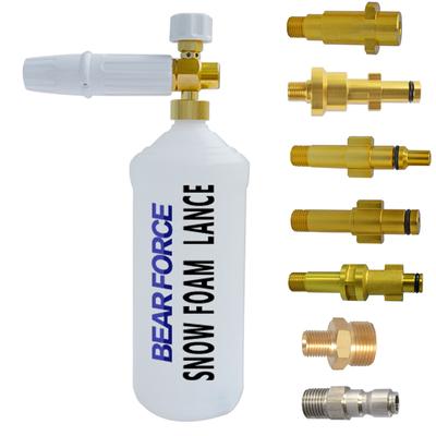 Pressure Washer Snow Foam Lance Professional Adjustable Foam Cannon White Color Foam Generator Car Foam Wash Snow Foam Cleaner