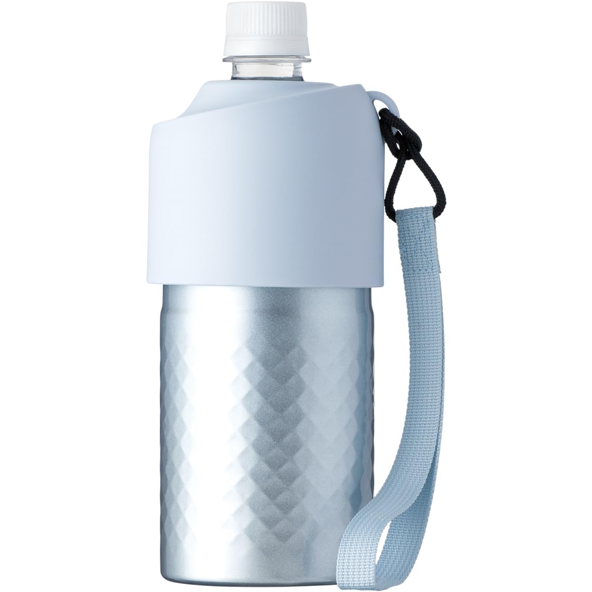 

Atlas 500ml650ml Vacuum Insulated Bottle Cooler with Strap, Bottle-in-Bottle Holder, Blue, ABIB-ANBL