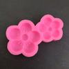 DIY Silicone Molds 6 Cavities Cake Fondant Chocolate Baking Moulds Plum Shapes Perfect Gifts for Girls and Baking Lovers